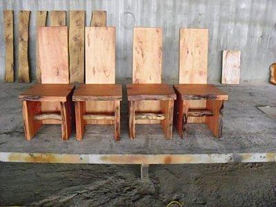 【原味手工家具】五葉松椅-台南 原木 家具