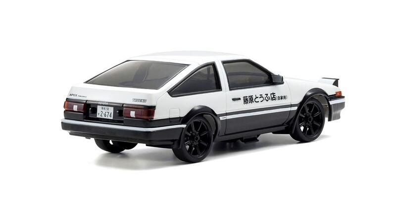 港都RC Kyosho Mini-Z MBC車殼頭文字D 藤原拓海藤原豆腐店TRUENO AE86 