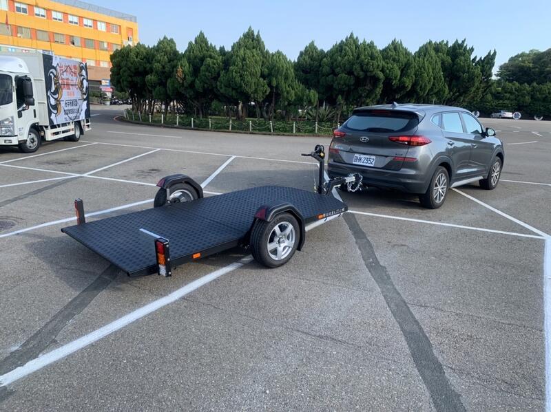 【台灣山野實業】5尺x10尺 平板式摺疊拖車 重機拖車 機車拖車 atv拖車 露營拖車 尾車 拖車架 合法領牌 安全上路 | 露天市集 | 全 ...