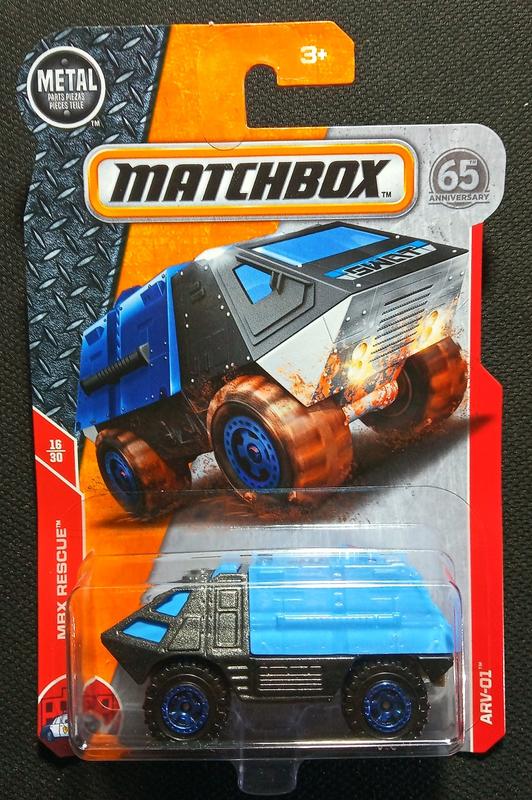 全新MatchBox 65週年紀念限定版-火柴盒小汽車 特戰部隊 SWAT反恐特警裝甲車 ARV-01