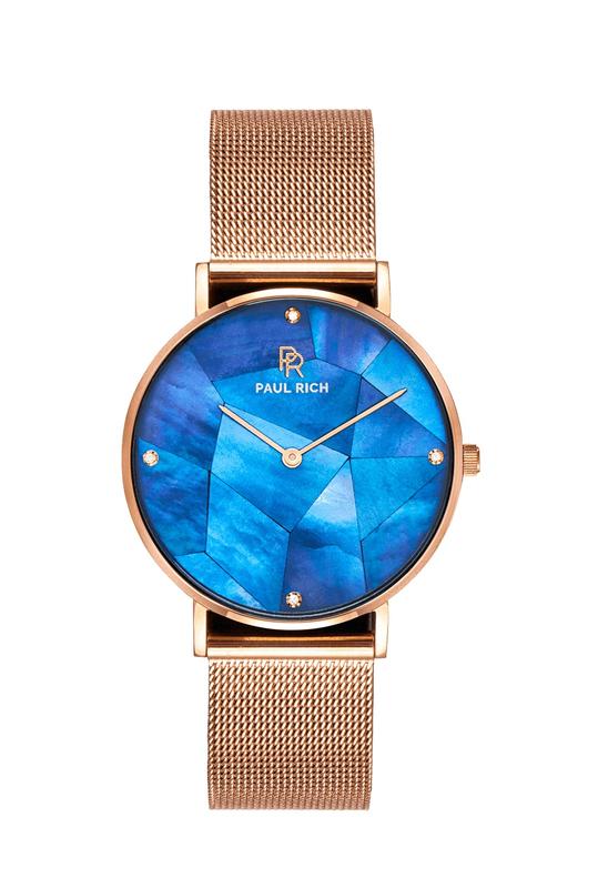 白色貴族 Paul Rich 女錶 -- 海洋之星系列 -- 玫瑰金 (市價約5980) 預購優惠商品