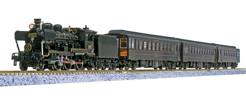 MJ 預購中Kato 10-1727 N規58654+50系「SL人吉」特殊快速列車,特別企劃 