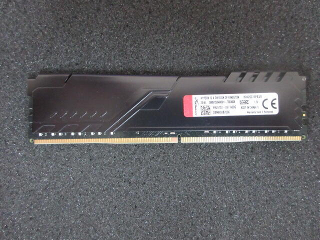 Kingston HYPERX DDR4 2666 8G 桌機記憶體 (HX426C16FB3/8) | 露天市集 | 全台最大的網路購物市集