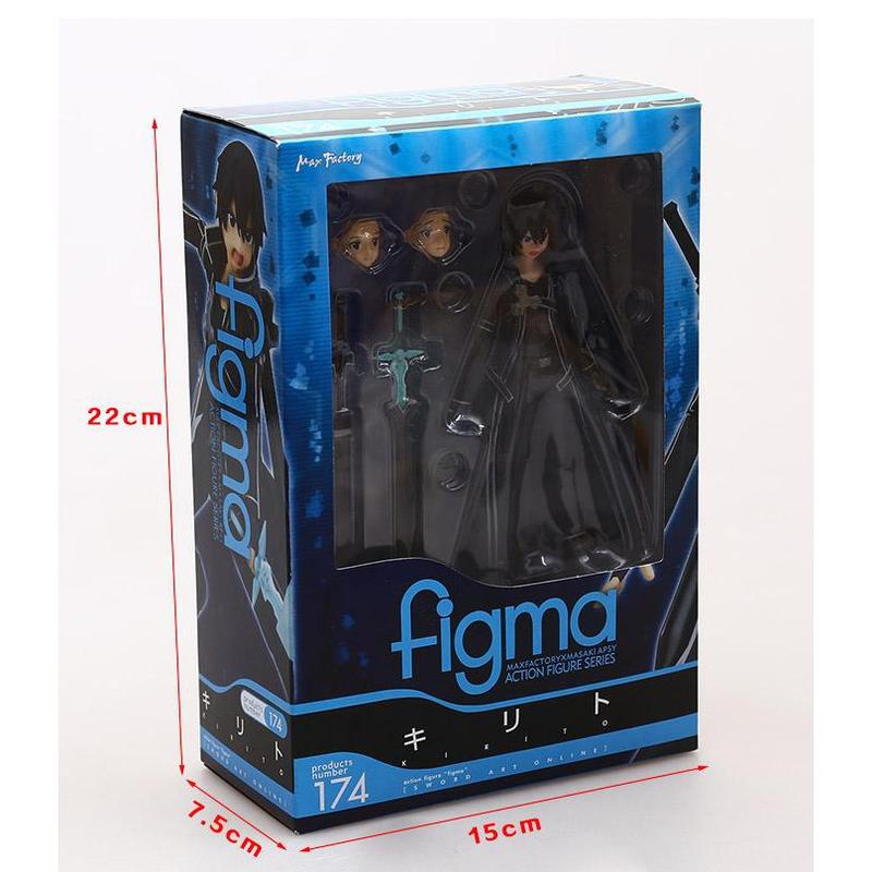 清倉【figma】174 SAO 刀劍神域桐人桐谷和人超可動手辦模型公仔