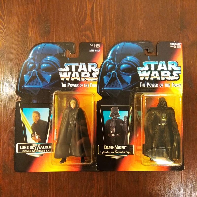 Kenner Star Wars Luke & Vader 1997 / 星際大戰 路克 達斯維德 親子組