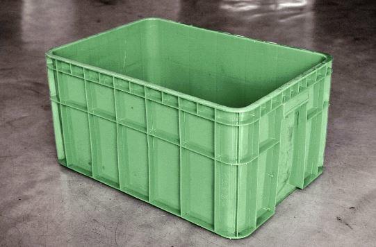 六格儲運箱615*420*320mm-塑膠籃 塑膠箱 密狀儲運箱 搬運箱 工具箱 倉儲箱 週轉箱 物流箱【富晴塑膠】