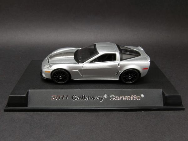 【秉田屋】現貨 Auto World Callaway Chevrolet Corvette C6 Z06 銀 1/64