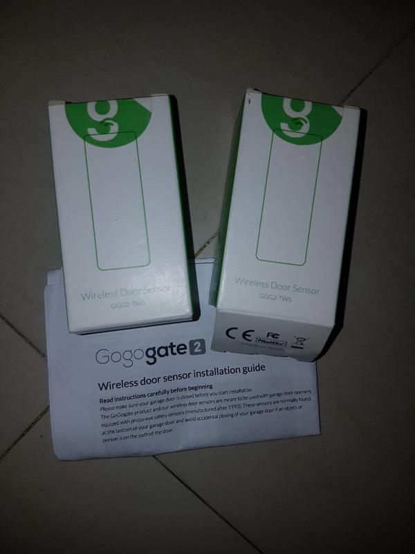 Gogogate 2 Wireless Garage Door Sensor（GGG2-TWS，2顆1組）