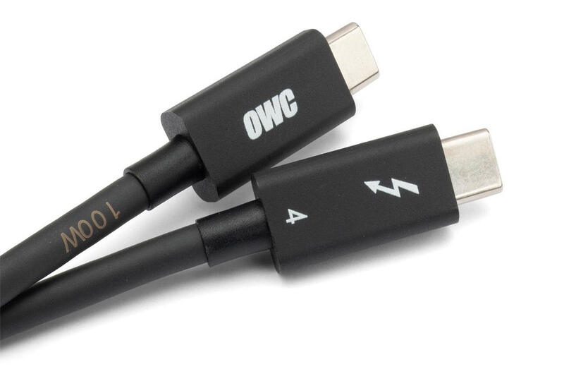 OWC 40Gbps Thunderbolt4 Cable 200cm/傳輸線/TypeC/蘋果/2M
