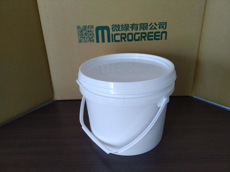 PP塑膠圓桶 (3公升，密封平蓋)
