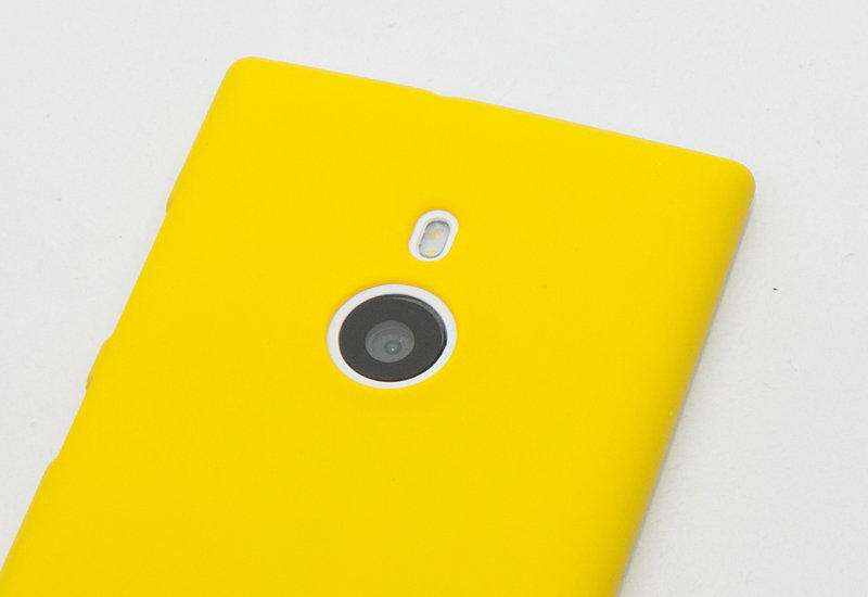 【GooMea】買2免運贈保貼Nokia Lumia 925 純色 硬殼 無指紋烤漆 手機套 保護套 保護殼 黃色 綠色