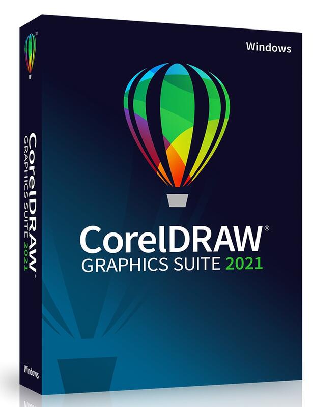 便宜出清【Corel】CorelDRAW 2021 中文【教育版】盒裝，(全新公司貨)