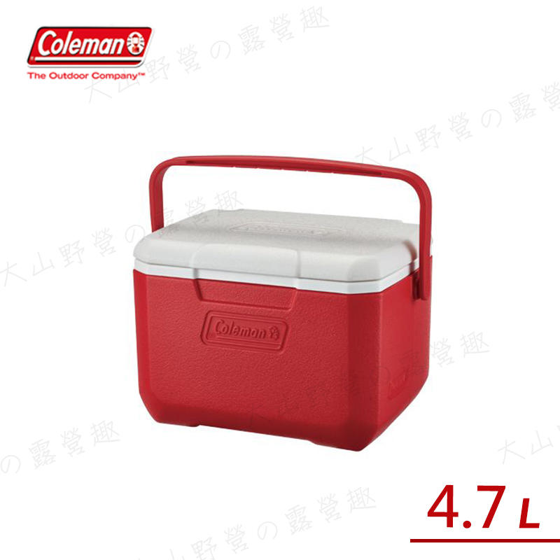 【大山野營】Coleman CM-33010 Take 紅冰箱 保冰桶 手提冰桶 露營冰桶 行動冰箱