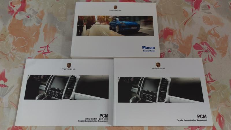 PORSCHE Macan Driver's manual 原廠英文車主手冊 (038)