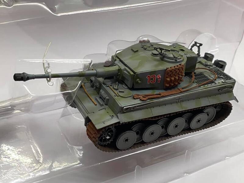 【AY Model】德軍 虎式 Tiger I 老虎 中期 SS 諾曼第 1944 例 1/72 完成品 EM36216