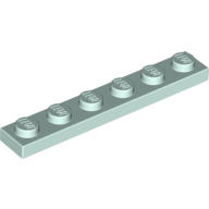 【小荳樂高】LEGO 淡水藍色 1x6 薄板/薄片 Plate 6146702 3666