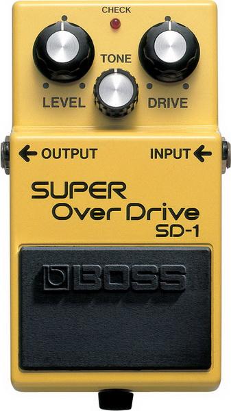 ☆ 唐尼樂器︵☆ Boss SD-1 Super OverDrive 電吉他破音單顆效果器(最受歡迎的破音/ boost