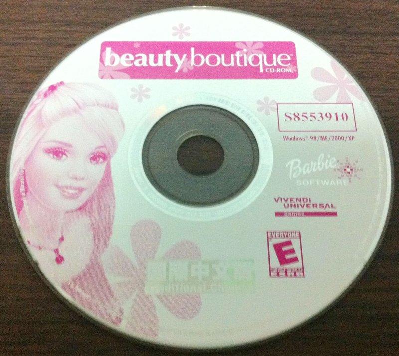 PC GAME Barbie beauty boutique 2