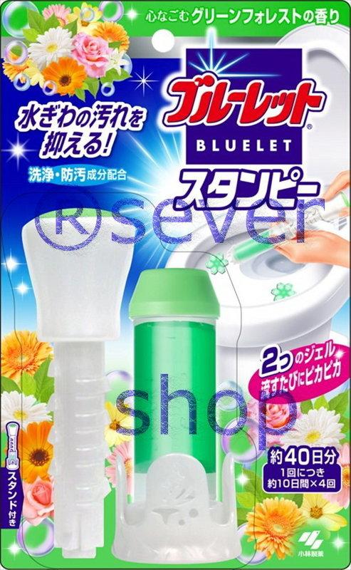 ￥日本激安現貨￥ #小林製藥 BLUELET馬桶花瓣造型消臭凝膠凍28g(綠色清新森林)