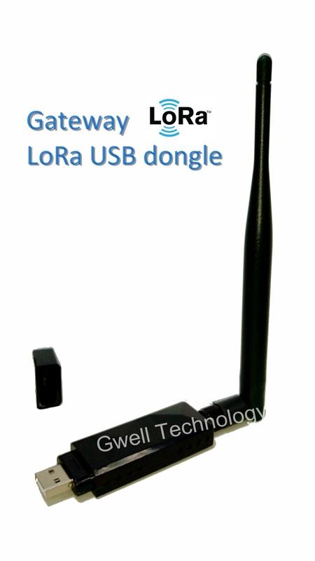 [ 珺崴科技 GWELL ]  Gateway_ LoRa USB dongle (GW-USB-SX1272S)