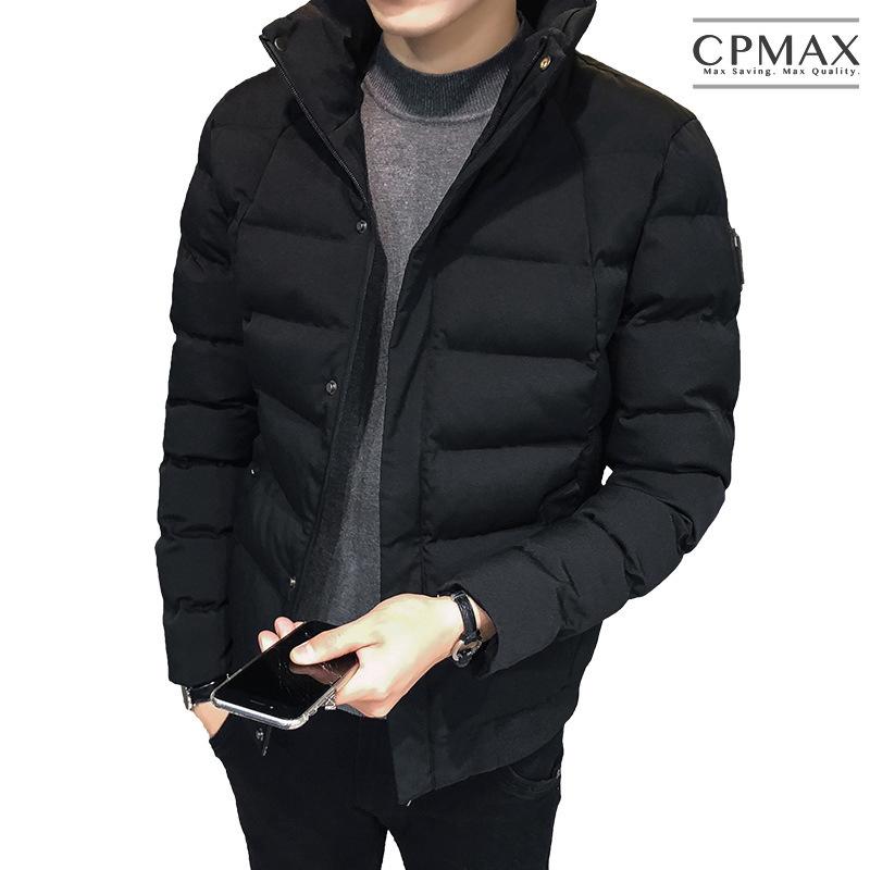 CPMAX 韓系保暖高磅數羽絨棉外套 大尺碼外套 加厚保暖外套 修身舒適外套 機車騎士外套 防寒外套 【C107】
