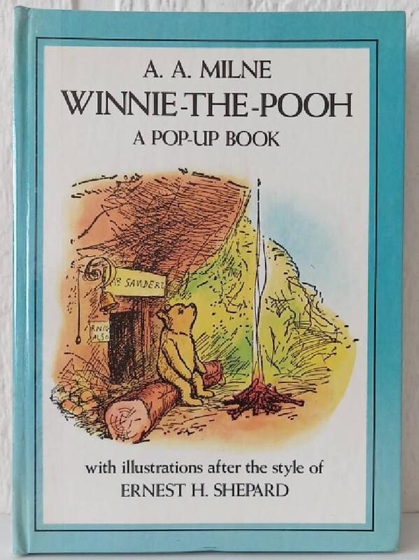 【吉兒圖書】《Winnie-the-Pooh》絕版立體書！1984年出版，原汁原味的原始文字和原始插圖