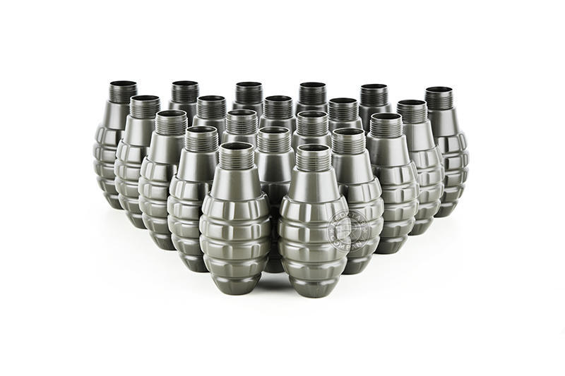 【槍工坊】SG APS CO2 手榴彈 外殼補充瓶 4S空瓶20入 M7290 造型空罐