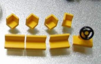 [[ LEGO加磚屋 ]] 樂高 軍事 6745螺旋飛機 黃色座位升級零件組(現貨)