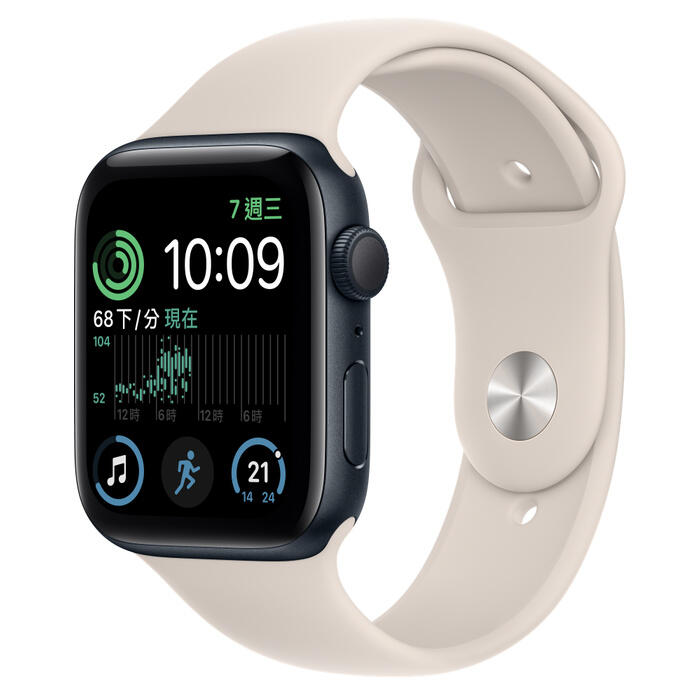 台中手機GO)蘋果手錶Apple Watch SE2 2022 鋁金屬Wi-Fi 40mm GPS