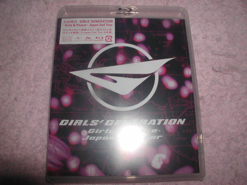 代購 BD 少女時代 GIRLS' GENERATION Girls&Peace Japan 2nd Tour 通常盤