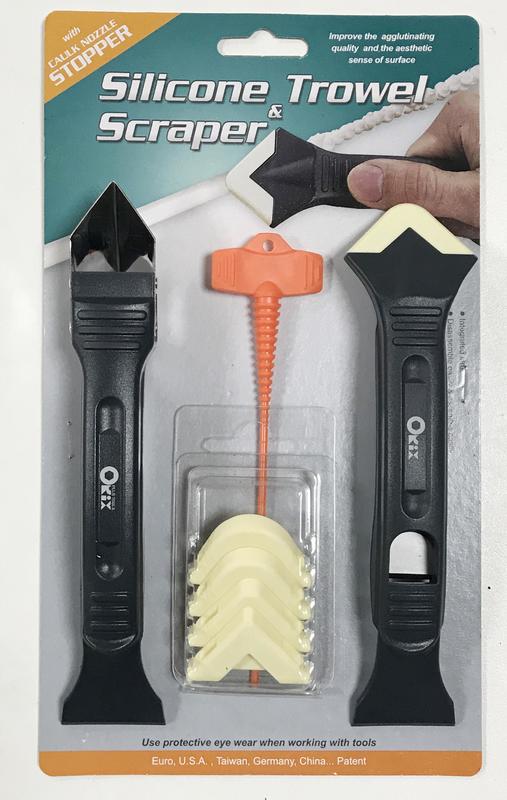 台灣製orix 矽利康工具，pw134-139，塑鋼+白鐵刮刀+抹刀，最好用的矽力康刮刀