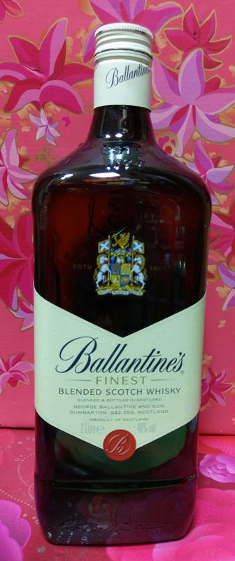 還不錯滴♡♥~D493-1~Ballantine's百齡罈紅璽"空酒瓶"2Lml~♥♡~1130g~