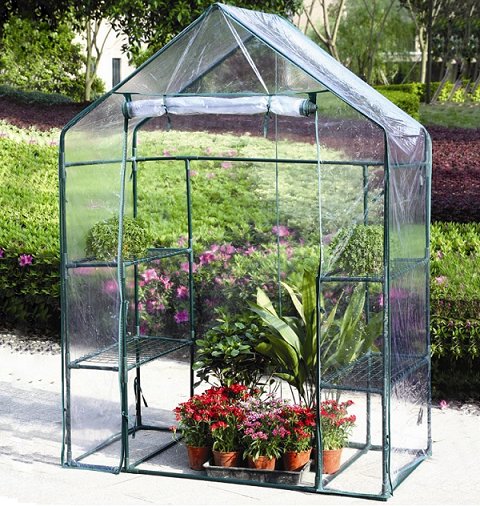 DIY 透明 PVC 溫室-網式 育苗 繁殖 蔬菜花卉 陽台溫室 魚菜共生 (促銷)