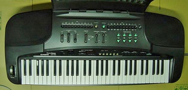 @【小劉二手家電】CASIO 61鍵電子琴,CT-X1型~限自取