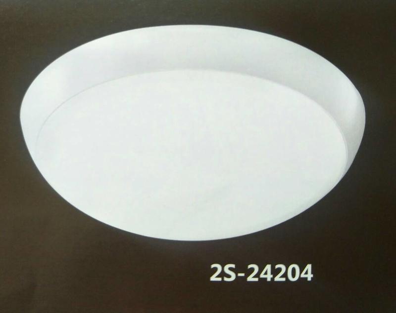 芝山燈飾   特價商品 浴室  陽台  房間  吸頂燈#2S-24204 E27燈頭*2  (含燈泡*2) 含2聯式發票