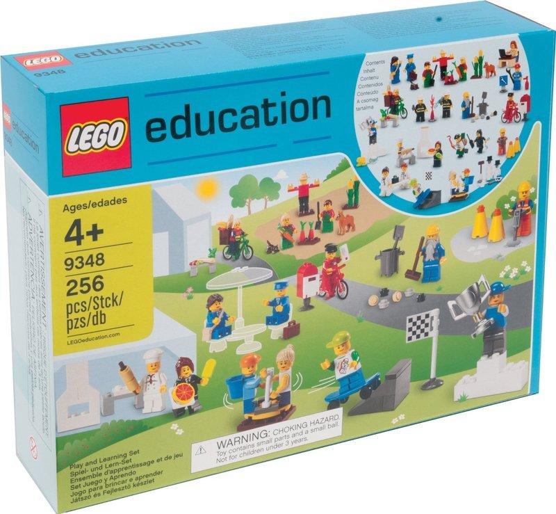 全新未拆 LEGO 樂高 9348 Education 樂高 教育系列 社區人偶組