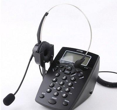 #3,750型 話務電話機,呼叫中心耳麥電話 客服耳麥,耳機麥克風電話 話務耳麥 免持對講,可家用,9成新