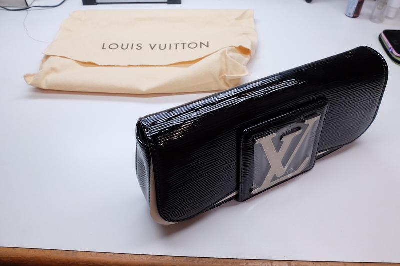 Louis Vuitton Electric Epi Sobe Clutch Noir M4029N 牛皮晚宴手拿包