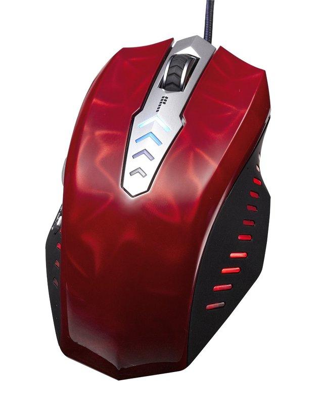歐洲狂電競【PERIXX】職業玩家 8鍵可程式 雷射電競滑鼠(MX-3000)