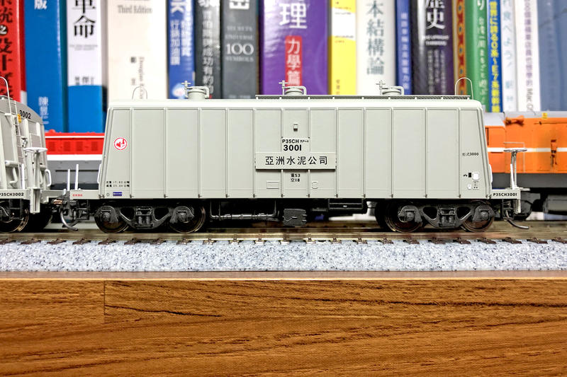 HO Gauge 1:80 亞洲水泥斗車P35CH3000型塗裝完成品3輛| 露天市集| 全台最大的網路購物市集