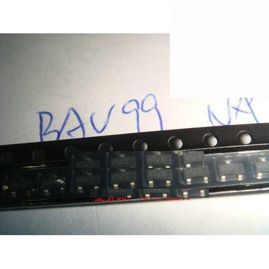 BAV99(A7W)  SOT23貼片 全新原裝現貨 熱賣特價商品 保證質量-  (50個一拍)
