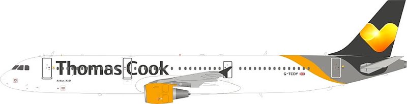 [FSS]預購_JFOX 1/200 湯瑪士·庫克航空Thomas Cook Airlines A321-211 G-TCDY 