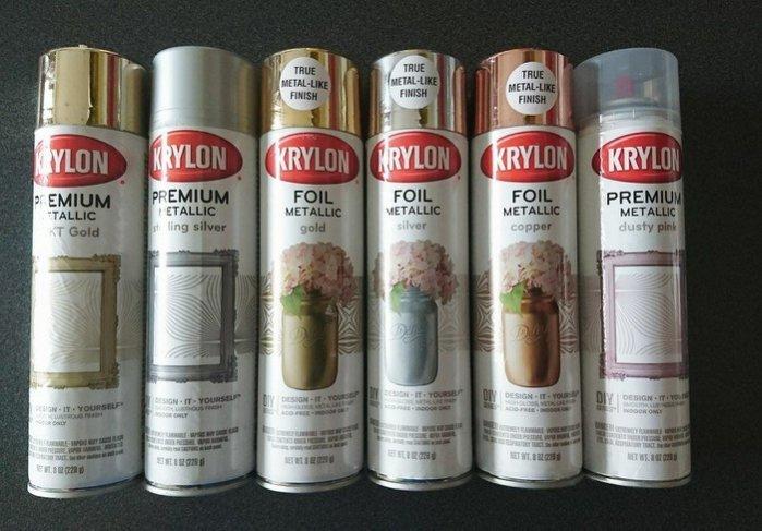 -快速出貨-KRYLON 美國原裝進口 高質感 電鍍 金屬噴漆 6種顏色~