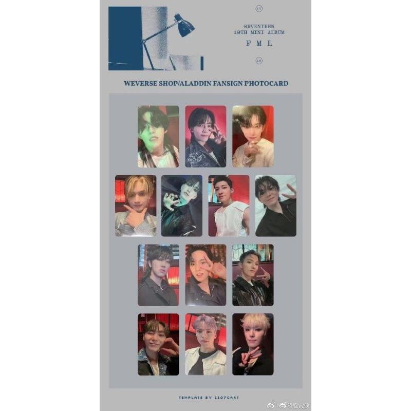 SEVENTEEN FML weverse shop 於け トレカ スングァン