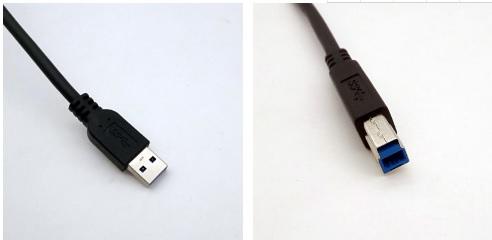 純銅1米USB3.0列印線 高速印表機連接資料線 標準3.0USB 9芯線