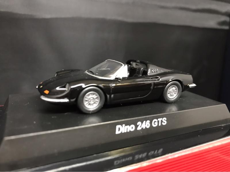 吉祥屋壹 1/64 Kyosho 京商 Ferrari 法拉利 Dino 246 GTS 黑