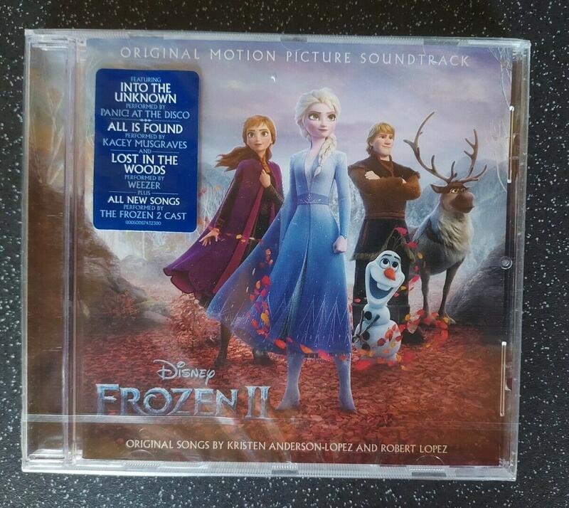 歐版CD迪士尼電影原聲帶《冰雪奇緣2》／Disney Frozen 2 全新未拆