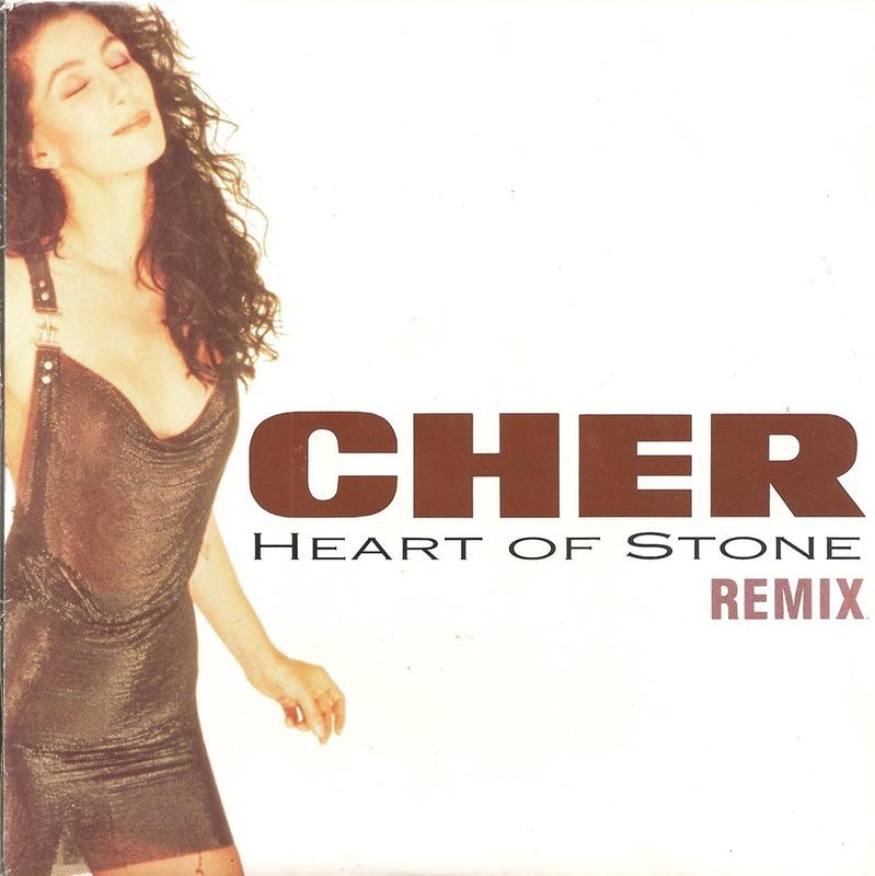 Heart of Stone (Remix) - Cher（7"單曲黑膠唱片）Vinyl Records