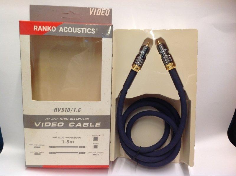 美國 RANKO ACOUSTIC  RV510 / 1.5 PC-OFC  Video & Digital (未稅)