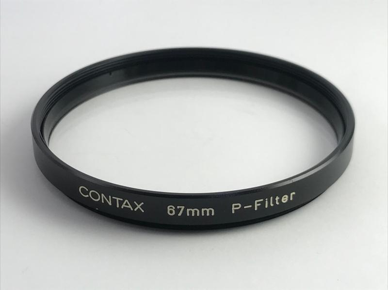 CONTAX 67mm P Filter 原廠正品 保護鏡 原廠厚框密合度佳 (濾鏡)